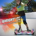 thumbnail image 5 of Hoverstar Flash Wheel Hoverboard 6.5 In., Bluetooth Speaker with LED Light, Self Balancing Wheel, Electric Scooter, Unicorn, 5 of 7