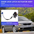 thumbnail image 4 of Conjunto de Cerradura Manual de Puerta de Automóvil 81420-1M020 para Forte 2009-2017 Motor de Actuador de Pestillo de Puerta LHD 814201M020 Trasero Derecho, 4 of 5