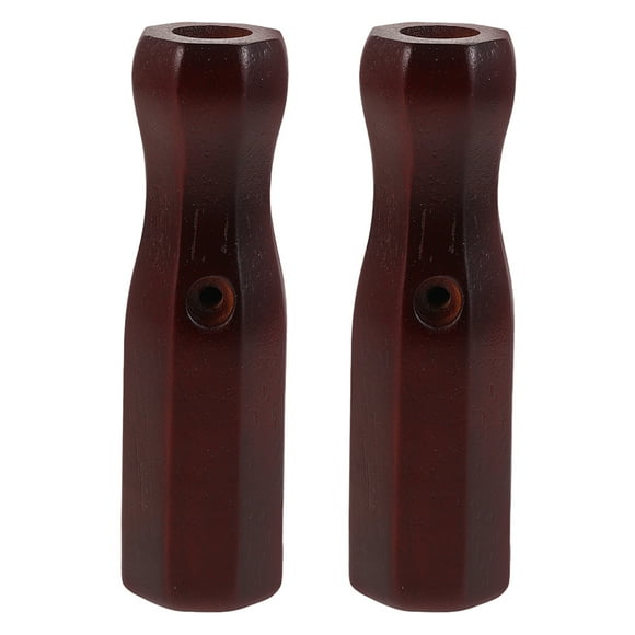 Miangastore 2pcs Wooden Foosball Table Handles For Soccer Machine Indoor Game Handle Grips Mini Games Poles Handles Foosball Table Handle Grip