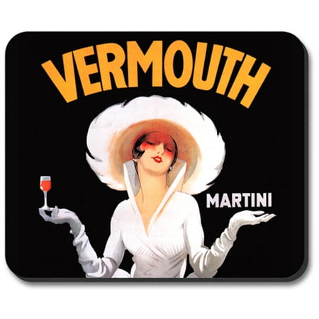 Art Plates Mouse Pad - Vermouth Martini
