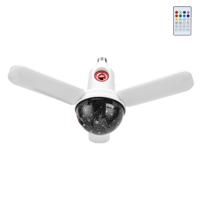Lumière de Projection Colorée, 48w E27 Conduit Bluetooth Télécommande Plafonnier Musique Plafonnier Valeur Exceptionnelle