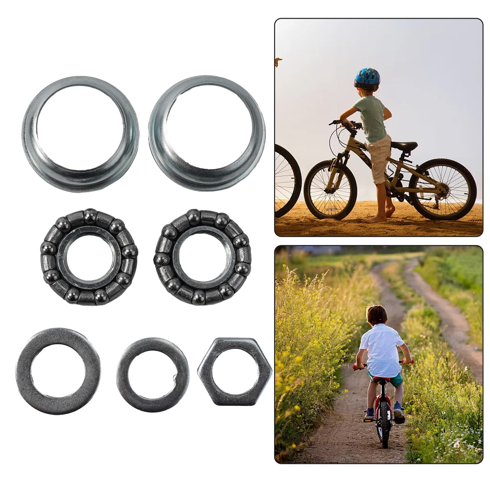 MYG 1set Bottom Bracket BB Frame Cup Bearing for Bike Bicycle