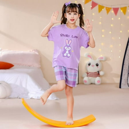 

Kawaii Sanrios Girls Summer Cotton Pajama Set Anime My Melody Cinnamoroll Hellokittys Short Sleeved Shorts Thin Home Clothing