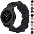 thumbnail image 5 of TOYOUTHS Compatible with Samsung Galaxy Watch 7 6 5 4 FE 40mm 44mm/Watch 6 Classic/Watch 5 Pro/Watch 4 Classic/Active 2/Watch 3 Women,20mm Scrunchie Women Elastic Fabric Replacement Wristband, 5 of 6