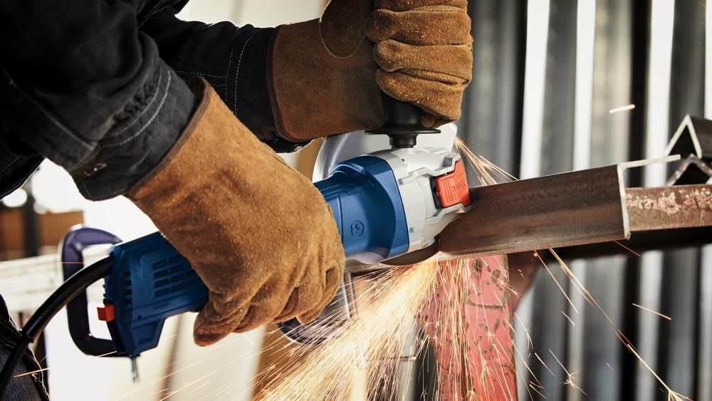 Bosch 5 Inch X-Lock Variable-Speed Angle Grinder With Paddle Switch