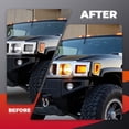 thumbnail image 6 of Kojem Front Fender Side Marker Lights For 05/06-10 Hummer H3/09-10 H3T Smoked Full LED, 6 of 21