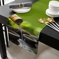 thumbnail image 3 of Flowing Water Zen Stones Cotton Linen Table Runner 18 x 72 inch Modern Country Abstract Art Non-slip Rectangular Dining Table Decor for Wedding Party Holiday Dinner, 3 of 8