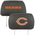 thumbnail image 1 of Fanmats 4298902493 NFL Chicago Bears Headrest Covers, 1 of 1