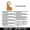 thumbnail image 2 of Idaho State Silhouette Wood Mini Charms Shapes DIY Craft Jewelry - With Hole - 25mm (7pcs), 2 of 7