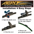 thumbnail image 5 of (Set of 2) AERO Voyager Premium All-Season Wiper Blades for Subaru DL 1980 16"+16", 5 of 9
