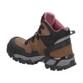 thumbnail image 4 of Botas Mujer Swissbrand Casual Piel Casco Acero Cordones Segura Comoda Resistente Durable café 22, 4 of 5