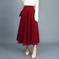 thumbnail image 2 of Sngxgn Women's Mini Skirts High Waisted Casual A-Line Short Skirt(,One Size), 2 of 3