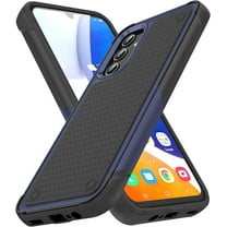 Designed for Samsung Galaxy A14 5G Case 2 in 1 Gift Militay Grade Drop Protective Rugged Heavy Duty Cover Shockproof Case for Galaxy A14 5G Phone Case for Women Men boy Girl (Blue Black)
