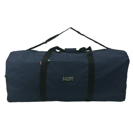 Heavy Duty Cargo Duffel Large Sport Gear Equipment Travel Bag Rooftop Rack Bag, Navy
