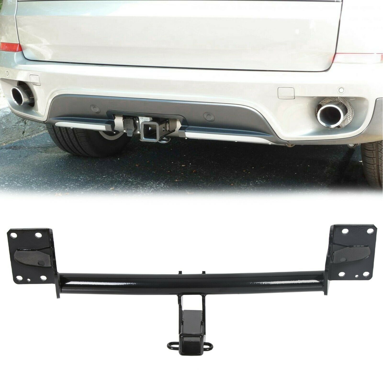 For BMW E70/F15 Class 3 Trailer Hitch Receiver Bumper Towing 2"