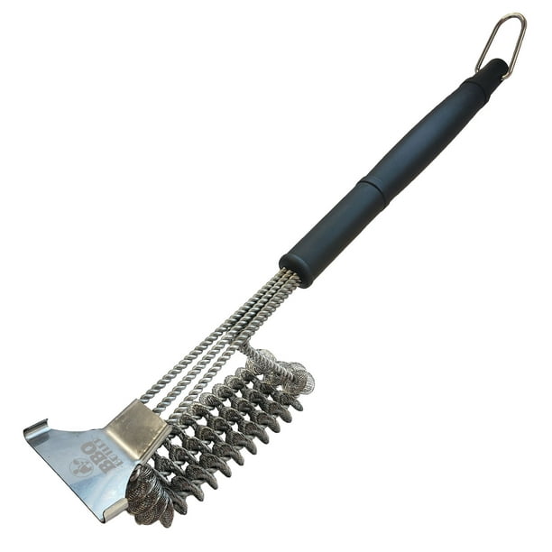 BBQ Butler Bristle Free Grill Brush 360 Degree Grate Scraper