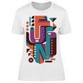 thumbnail image 1 of Retro Typography Tee Women's -Image by Shutterstock, 1 of 2