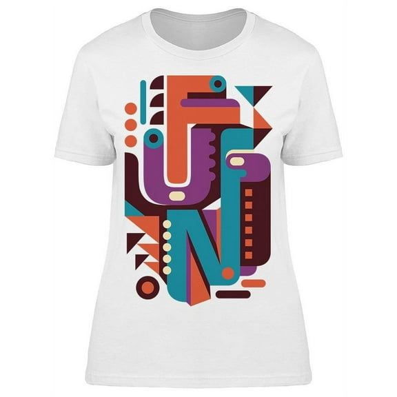 Retro Typography Tee Women's -Image by Shutterstock