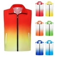 thumbnail image 6 of Zwiiyzr Womens Convertible Collar Fishing Vest Breathable Hiking Gear Lightweight Sleeveless Jacket Multi-Pocket For Outdoor Travel Trekking Orange, 6 of 6
