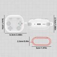 thumbnail image 2 of Yucurem Silicone Games Console Cover Dustproof Soft Case for Air Pods 4 (White), 2 of 10