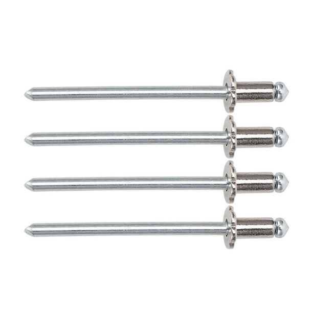 Remache De Roseta De Aluminio 4pcs Para Etiqueta De Puerta Vin, Reemplazo De Alta Resistencia, A Prueba De óxido Con Piezas De Automóvil