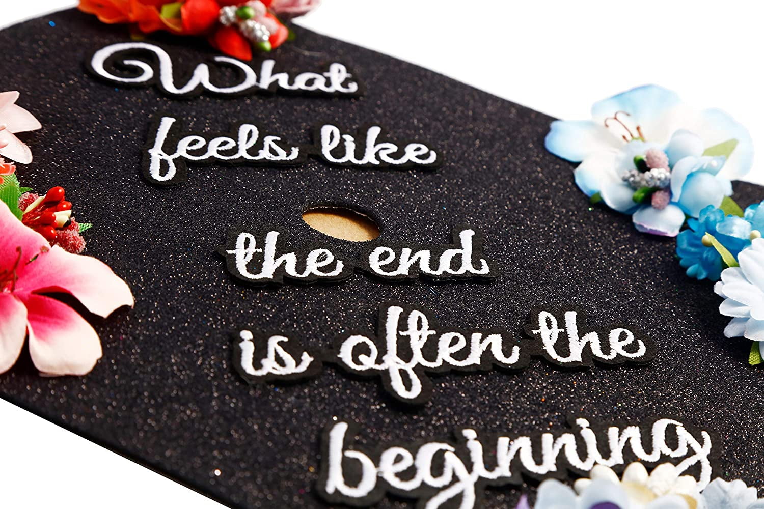 Once Upon a Time What Feels Like The End Black Graduation Cap Decorations