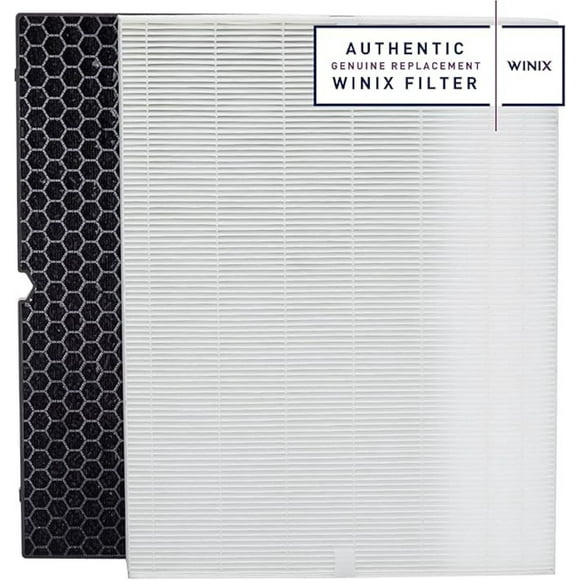 Filtre de rechange H Winix 116130 d'origine pour purificateur d'air 5500-2, blanc