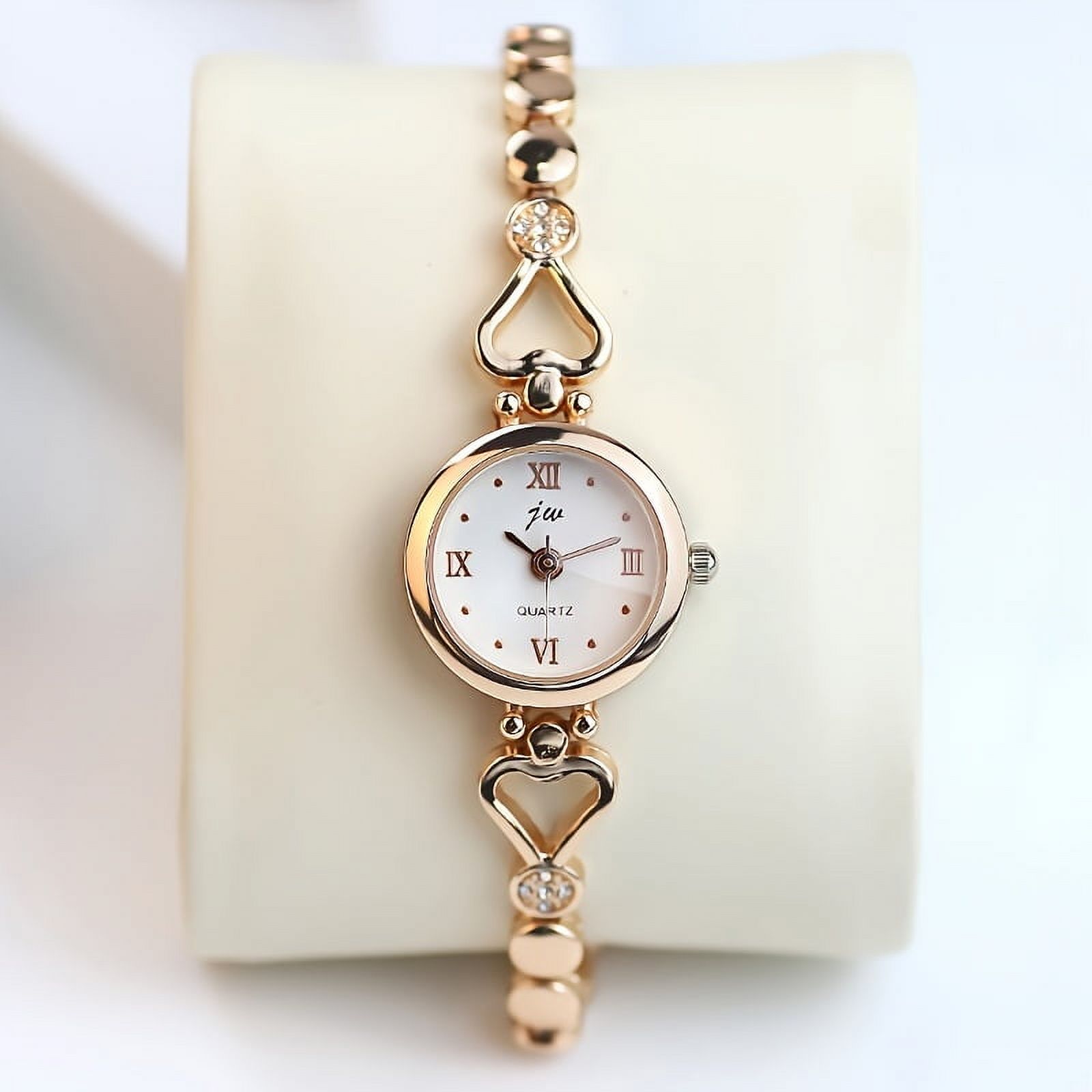 Bracelet,Rose gold and white