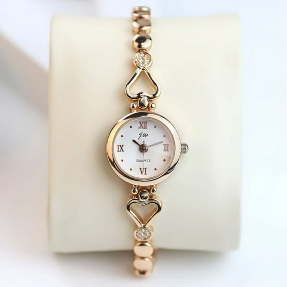 Bracelet,Rose gold and white
