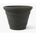 thumbnail image 2 of Garden by Artech VP24ABG-ERSC24 24 in. Resin Pienza Planter - Antique Bronze, 2 of 2