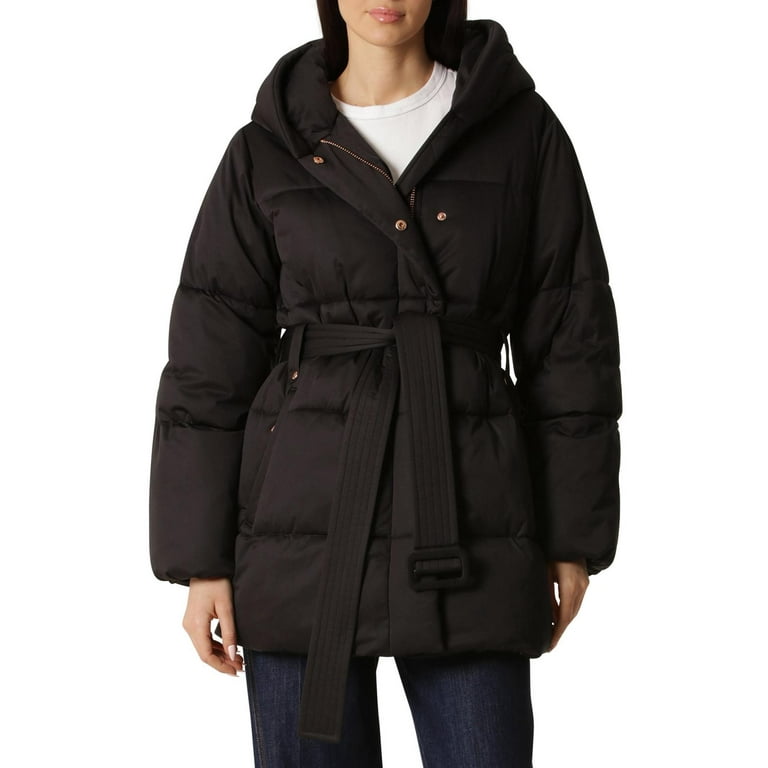 Avec les filles wrap puffer jacket discount