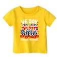 thumbnail image 3 of T-shirt d'Été à Manches Courtes Col Rond Imprimé Drapeau pour Garçons Bébés Enfants Taille 1-2T, 3 of 3
