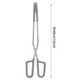 thumbnail image 3 of 1 Pcs With Non-Slip Handle Toilet Paper Tongs, Bottom Wiper Aids, Alloy Lightweight For Woman For Man, 3 of 8