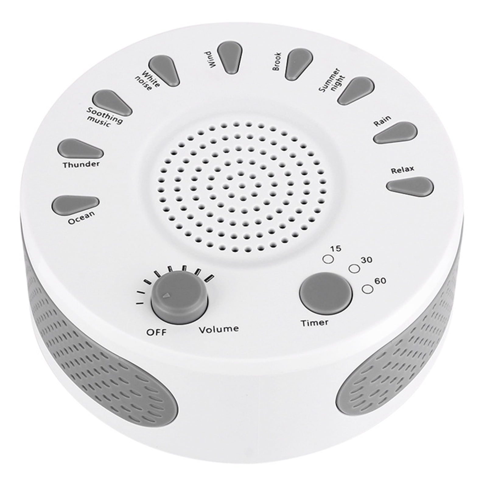 White Noise Machine, Portable Sleep Sound Therapy Machine with 3 Timers