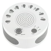 White Noise Machine, Portable Sleep Sound Therapy Machine with 3 Timers & 9 Natural Sound Options for Baby Kids Home Office Bedroom Travel Sleep Timer