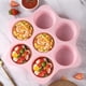 thumbnail image 4 of Pan para hornear fácil de liberar, molde para pan de 7 cavidades, utensilio de cocina compacto, ideal para hornear pan, asado de carne, para cocina pequeña, metal resistente, no tóxico,, 4 of 6