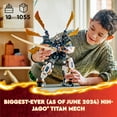 thumbnail image 4 of LEGO NINJAGO Cole’s Titan Dragon Mech Adventure Toy for Boys and Girls, Ninja Toys, Playset with 1 Ninja Minifigure, NINJAGO Mech with Dragon Wings, Birthday Gift for Kids Ages 12 and Up, 71821, 4 of 8