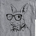thumbnail image 3 of Instant Message - Bunny Bowtie - Men's Short Sleeve Graphic T-Shirt, 3 of 6