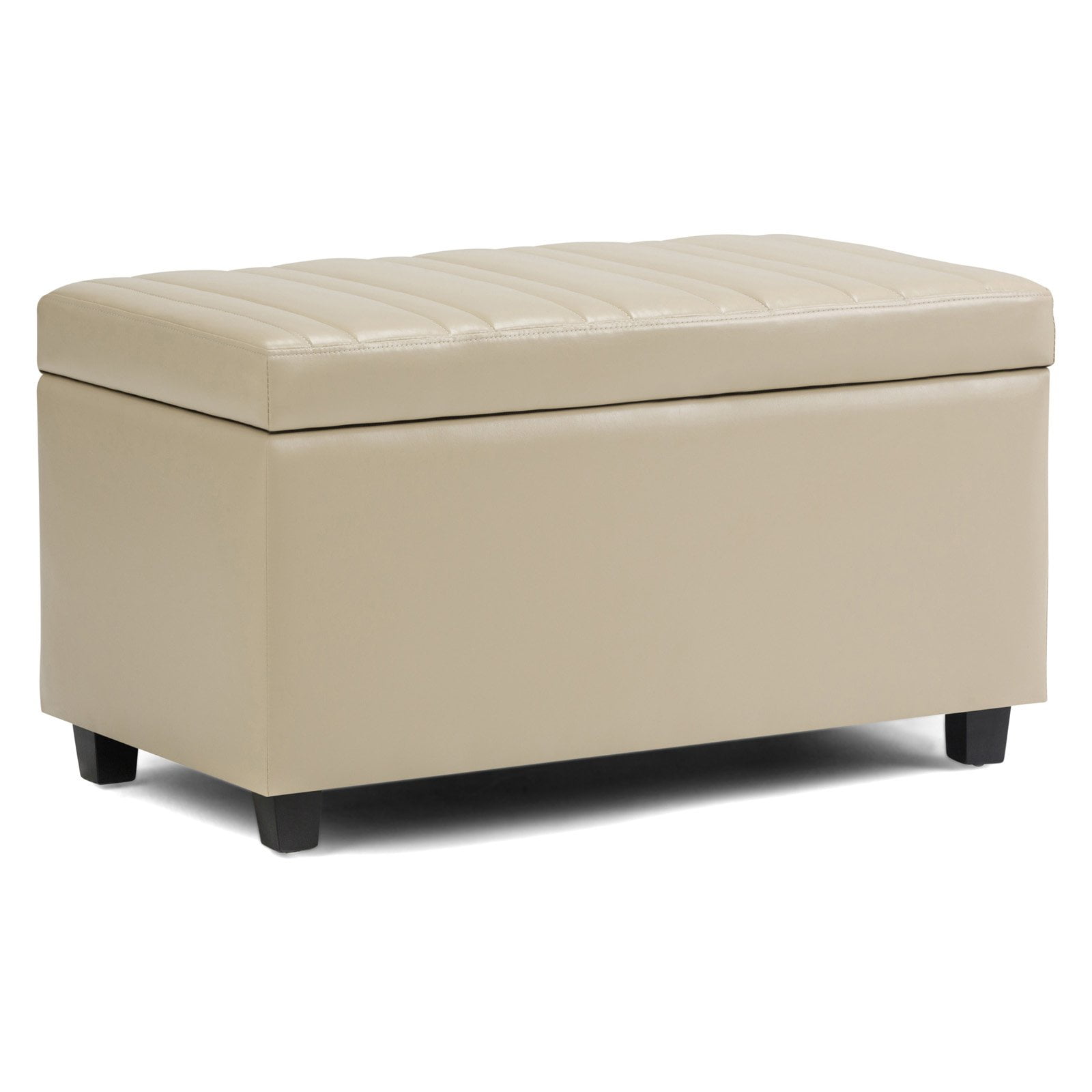 Simpli Home Darcy Storage Ottoman Bench