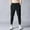 Black, variant on Men's Sweatpants With Pockets Big And Tall Under $10 Fashion Casual Comfy Solid Pocket Bandage Drawstring Pants