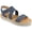 Denim, variant on Womens Caroline Strappy Espadrille Sandals