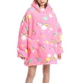thumbnail image 1 of Faithtur Pull à Capuche Universel Chaud Mode Impression Laine de Vison Vêtements de Maison, 1 of 6
