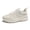 Beige, variant on Ladies' Comfortable Low-Top Sneakers with Breathable Mesh And Soft Soles, Featuring Non-Slip Lace-Up Design, Women Shoes