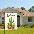 thumbnail image 2 of Amhnf Welcome Cactus And Succulents Garden Flag For Home Outdoor Garden Yard Decor 12x18 inch, 2 of 5