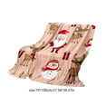 thumbnail image 4 of Xuniizn Christmas Blanket, Soft Christmas Throw Blanket 28x39" Christmas Blankets and Throws for Couch, Warm Cozy Christmas Throws Fleece Blanket for Indoor Out, Christmas Decorations for Home, 4 of 7