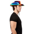 thumbnail image 5 of Rubies Rainbow Cowboy Hat, One Size, 5 of 5