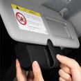 thumbnail image 5 of Soporte para gafas de sol para visera de coche, caja de almacenamiento para gafas de sol, soporte para visera de coche, soporte para gafas de sol, decoración, accesorios interiores para coche., 5 of 5
