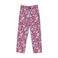 thumbnail image 4 of Goofa Sweet Heart Printed Soft Pajama Pants for Men, Wide Leg Comfy Casual Lounge Yoga Pants-X-Large, 4 of 9
