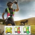 thumbnail image 4 of stanreset Outdoor Elastic Night Running Vest High Visibility Breathable Reflective Cycling Safety Vest Sports Jogging Vest, 4 of 6