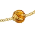 thumbnail image 3 of GlassOfVenice Murano Glass Royal Cognac Balls Necklace, 3 of 8
